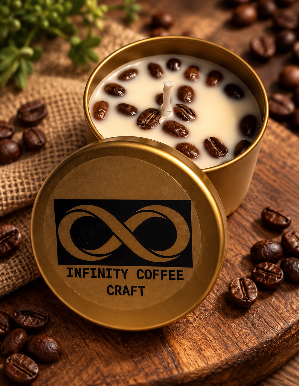 4 oz Coffee Scented Candle